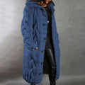 Niki | Cozy Cable Knit Long Coat