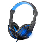 Gaming Headsets Stereo Noise Isolation Over Ear Headphone with LED Light