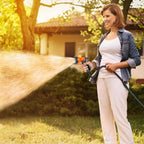 Garden Hose Nozzle Water Spray Gun 8 Adjustable Patterns
