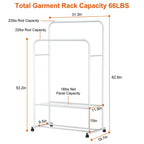 Garment Hanging Rack Clothing Organizer