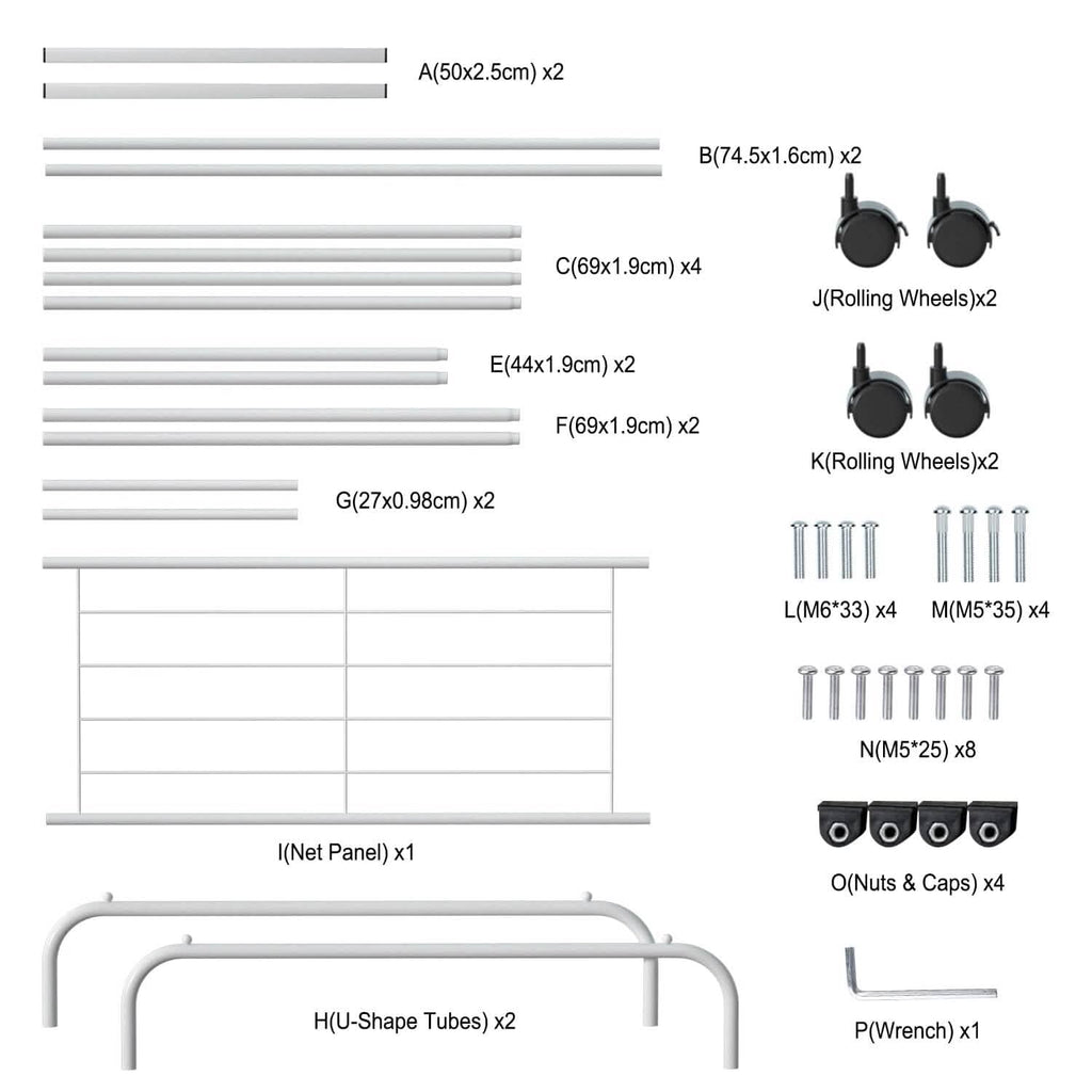 Garment Hanging Rack Clothing Organizer