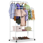 Garment Hanging Rack Clothing Organizer