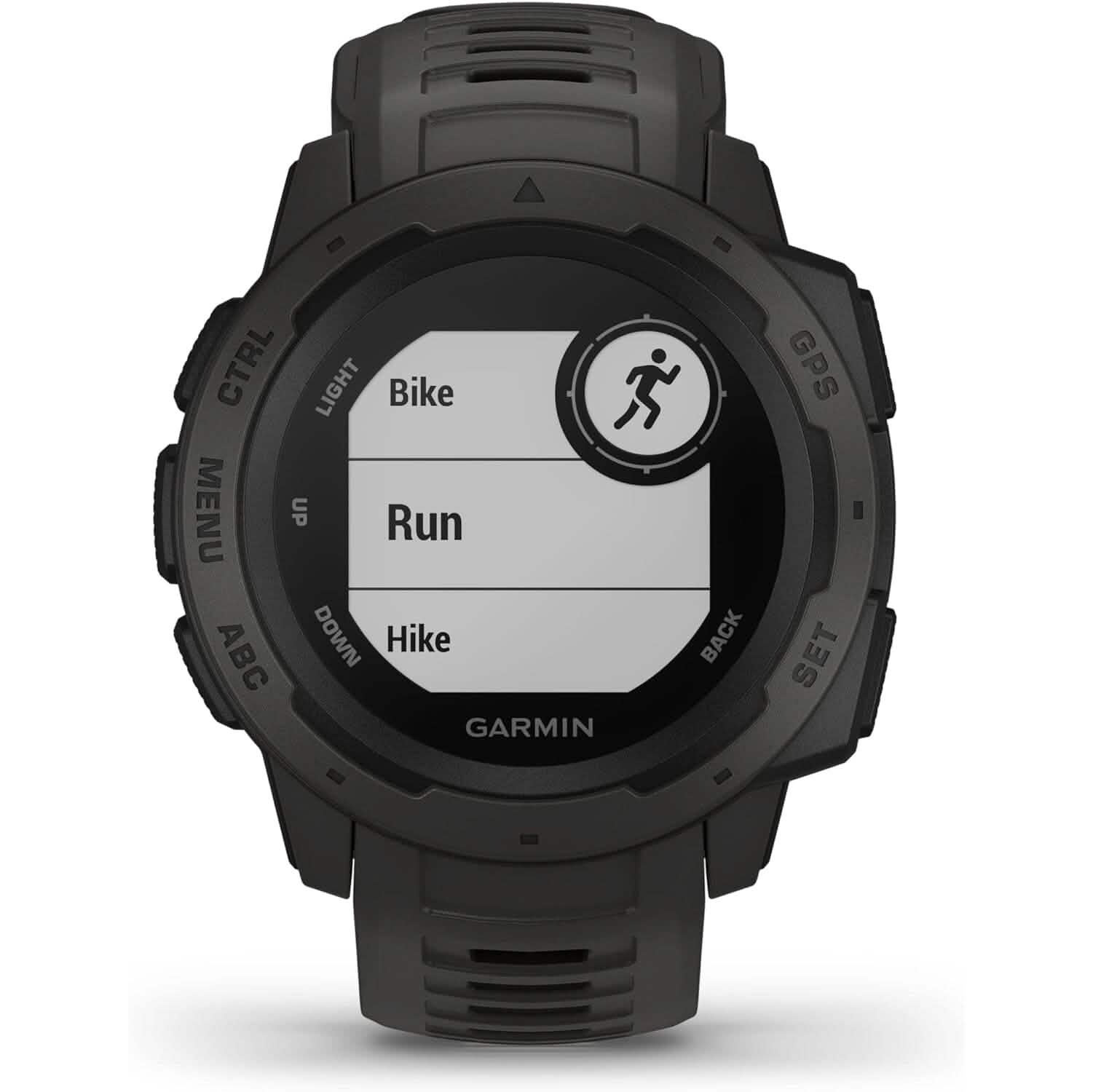Garmin Instinct, Rugged Outdoor Watch with GPS  (Refurbished)