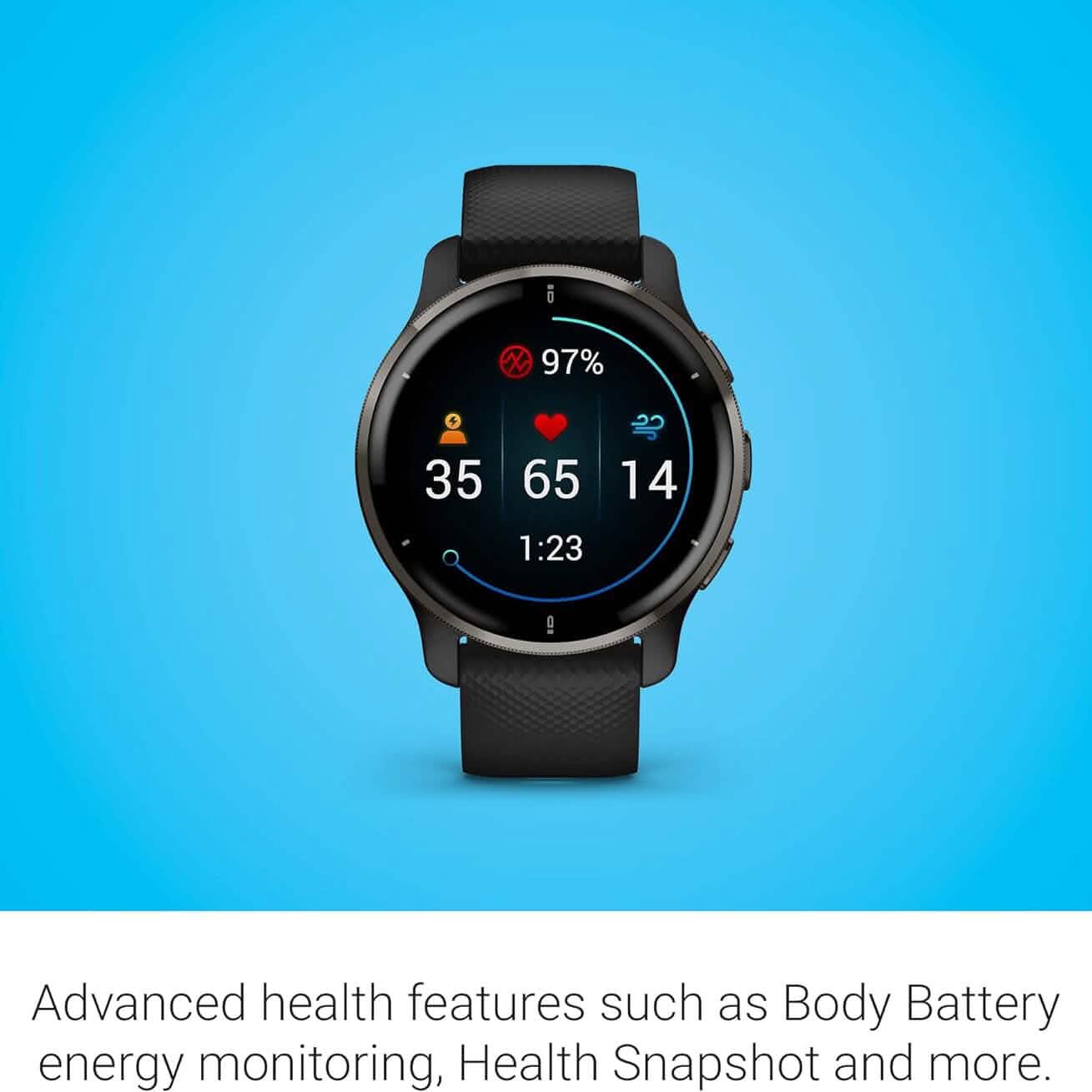 Garmin Venu 2 Plus GPS Smartwatch  (Refurbished)