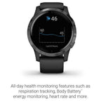 Garmin Vivoactive 4 GPS Smartwatch  (Refurbished)