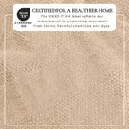 100% Cotton Woven Texture Bath Towel Set - Marbella Collection