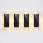 Solar LED Step Lights 4-Pack – Outdoor Waterproof