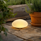 Solar Pebble Garden Light