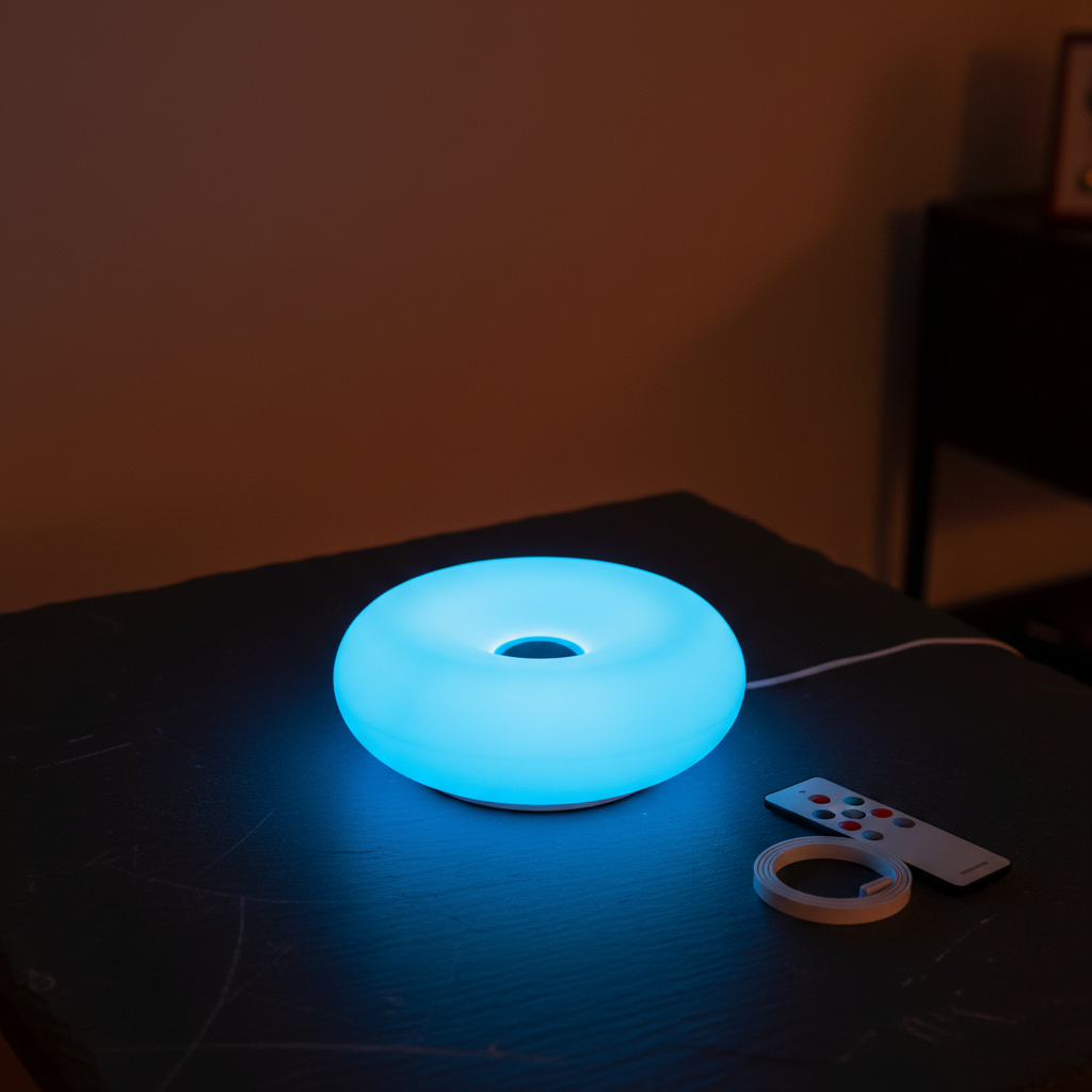 Bauhaus Donut Table Lamp