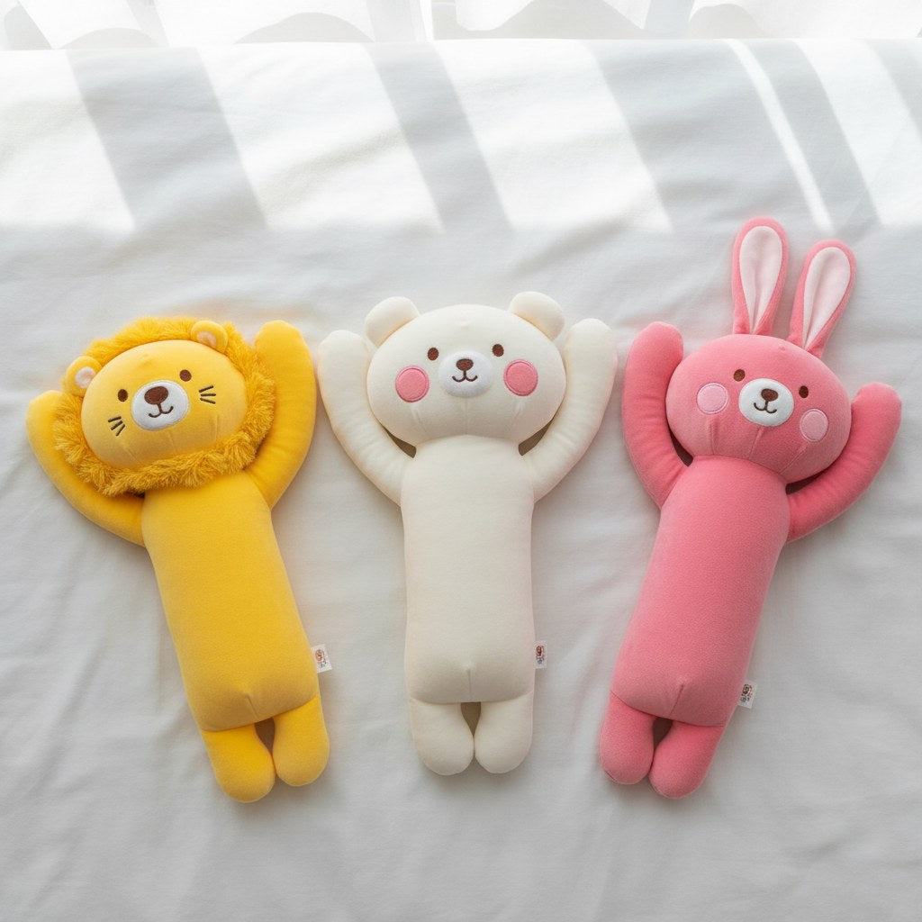 Newborn Cuddle Companion Doll in Animal Design