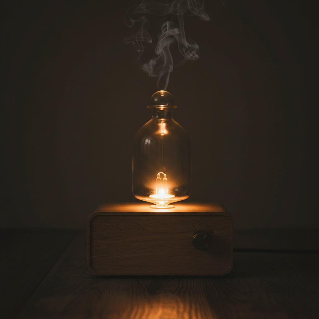 Nebulizing Wood & Glass Diffuser
