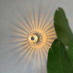Modern Geometric Glass Wall Light