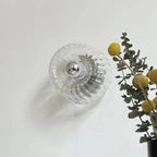 Modern Geometric Glass Wall Light