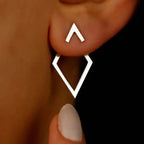 Geometric Stud Earrings