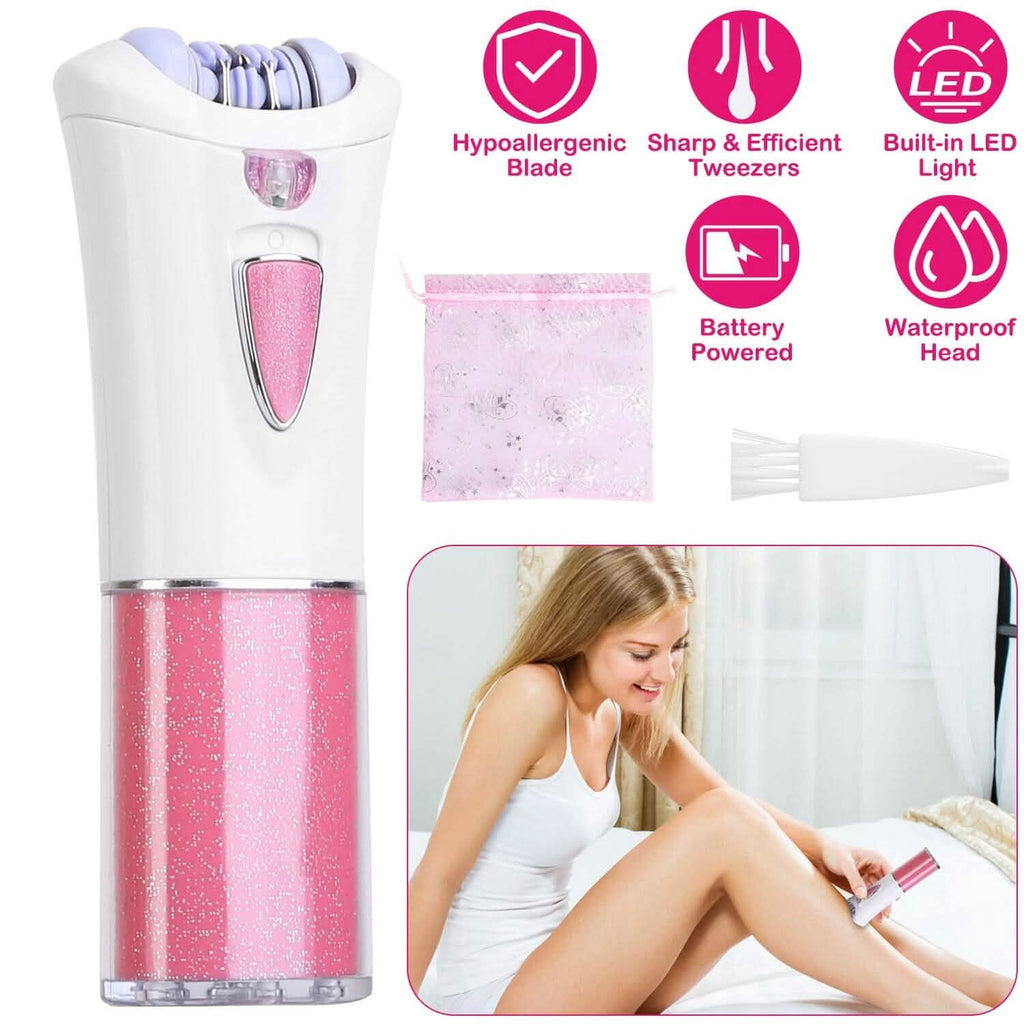 Glide Epilator Women Shaver Facial Body Hair Remover