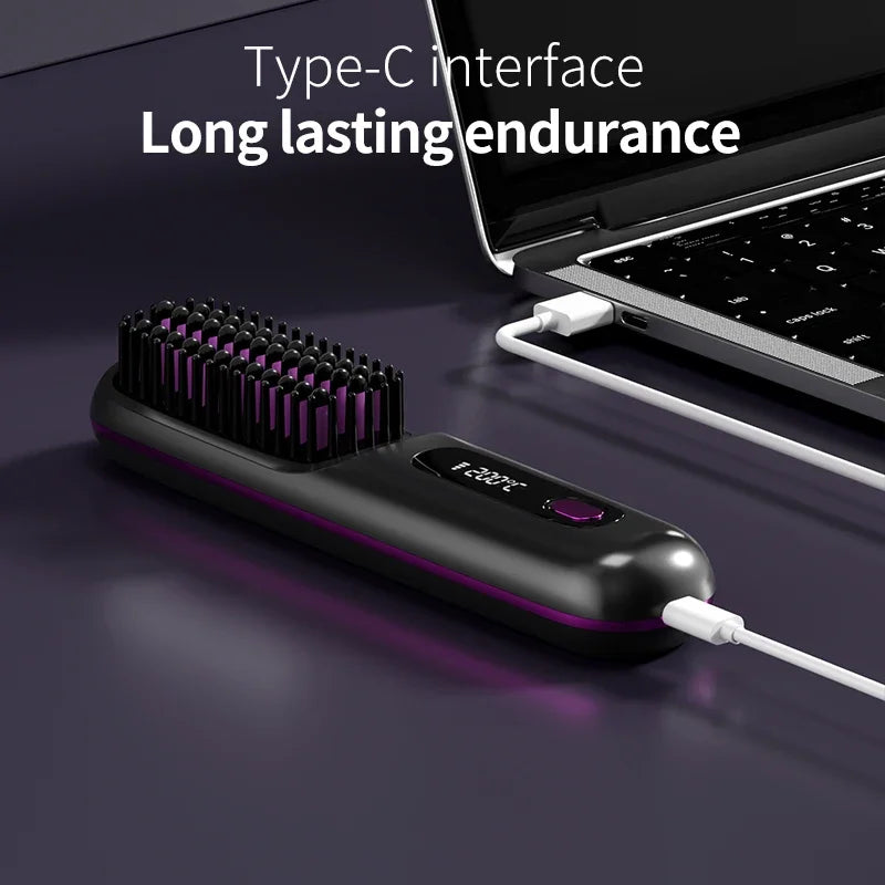 Glissara | Wireless Hair Stylers | USB Charging Function & LCD Screen | Ceramic & Ionic Technology