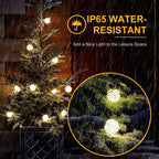 Globe String Solar Lights 30 Ball