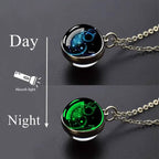 Glow-in-the-Dark Zodiac Pendant Necklace