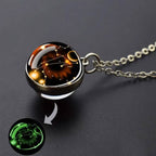 Glow-in-the-Dark Zodiac Pendant Necklace