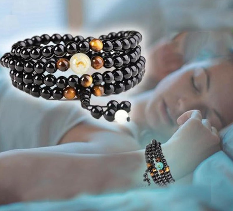 Dragon Charm Luminous Beaded Bracelet