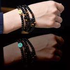 Dragon Charm Luminous Beaded Bracelet