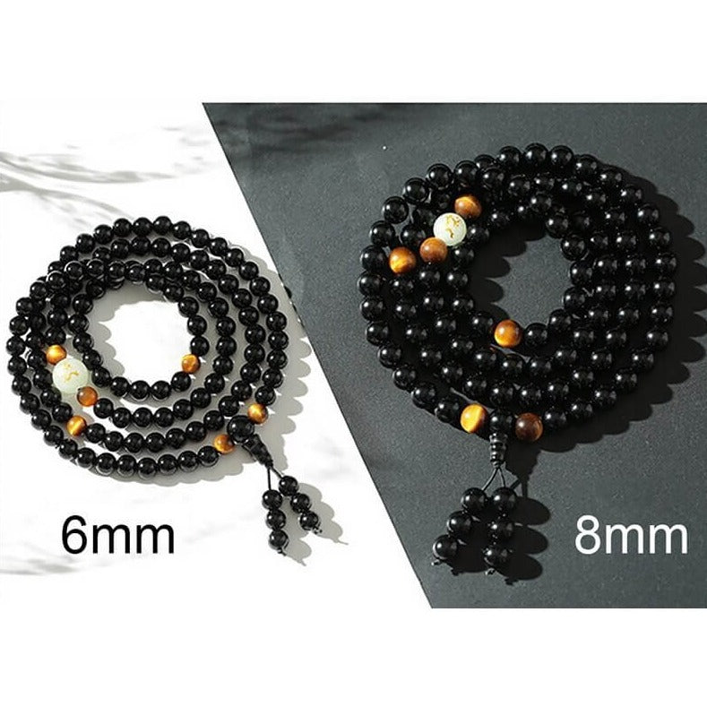 Dragon Charm Luminous Beaded Bracelet