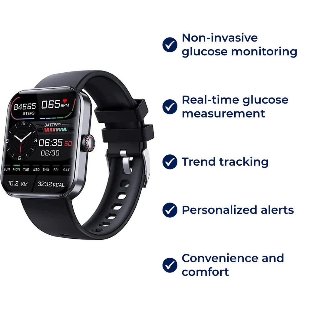 Niki Smartwatch | Continuous Glucose Tracking & Alerts