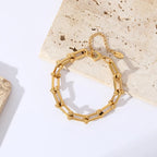 Gold Link Jewelry Set