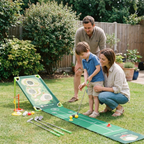 Golf Putting Mat Adjustable Golf Clubs Indoor Play Set