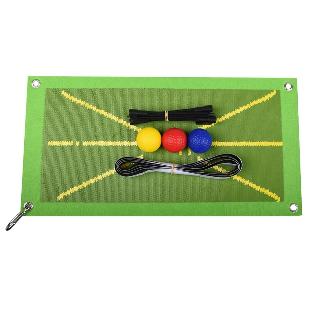 Golf Training Mat for Swing Detection Batting Path Feedback