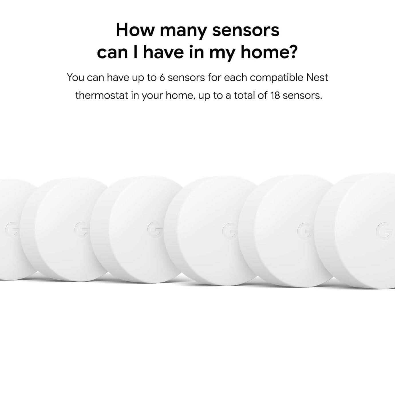 Google Nest Temperature Sensor (Refurbished)