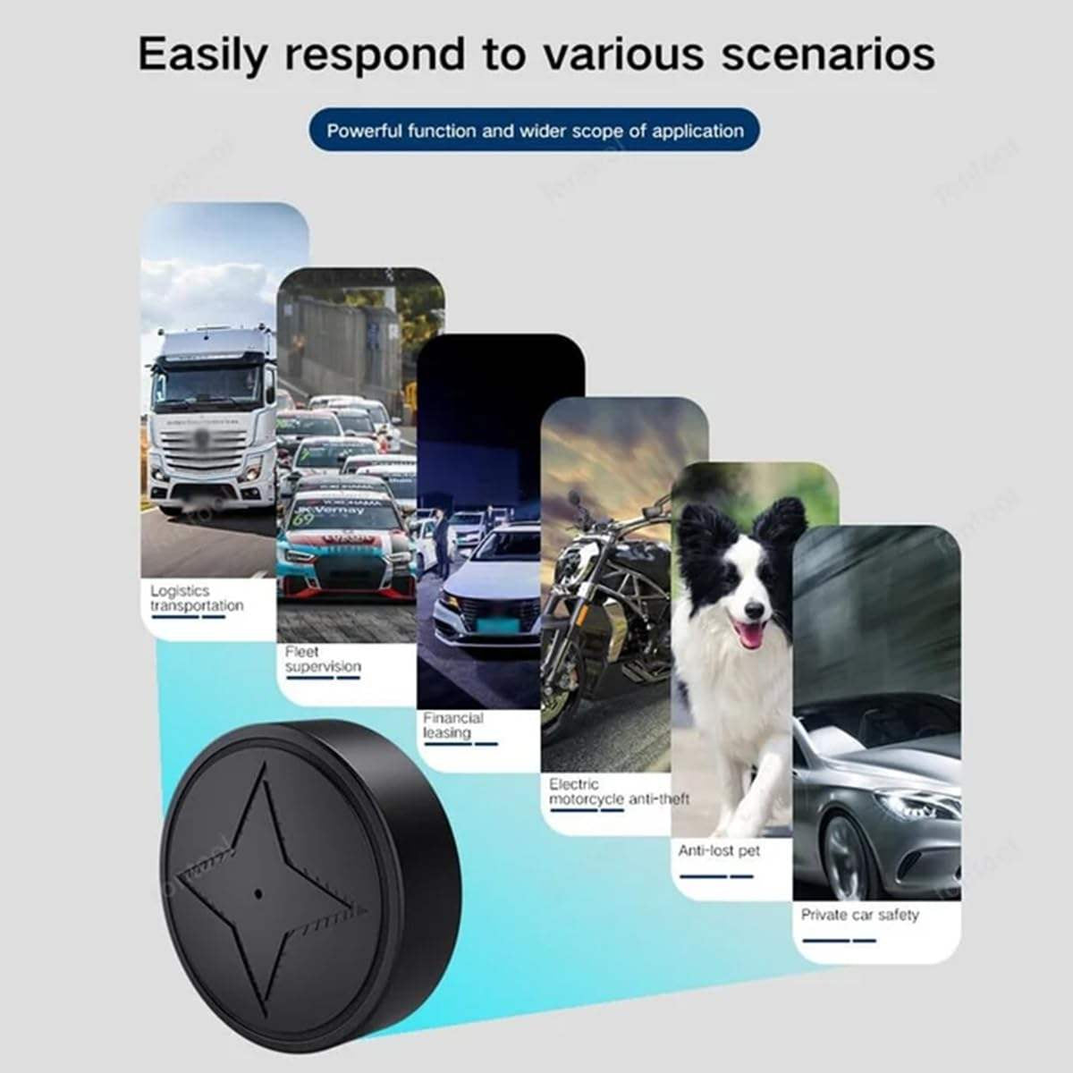 Magnetic Real-Time GPS Locator Device
