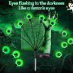 Lighted Halloween Eyeball Props Solar Garden Lights