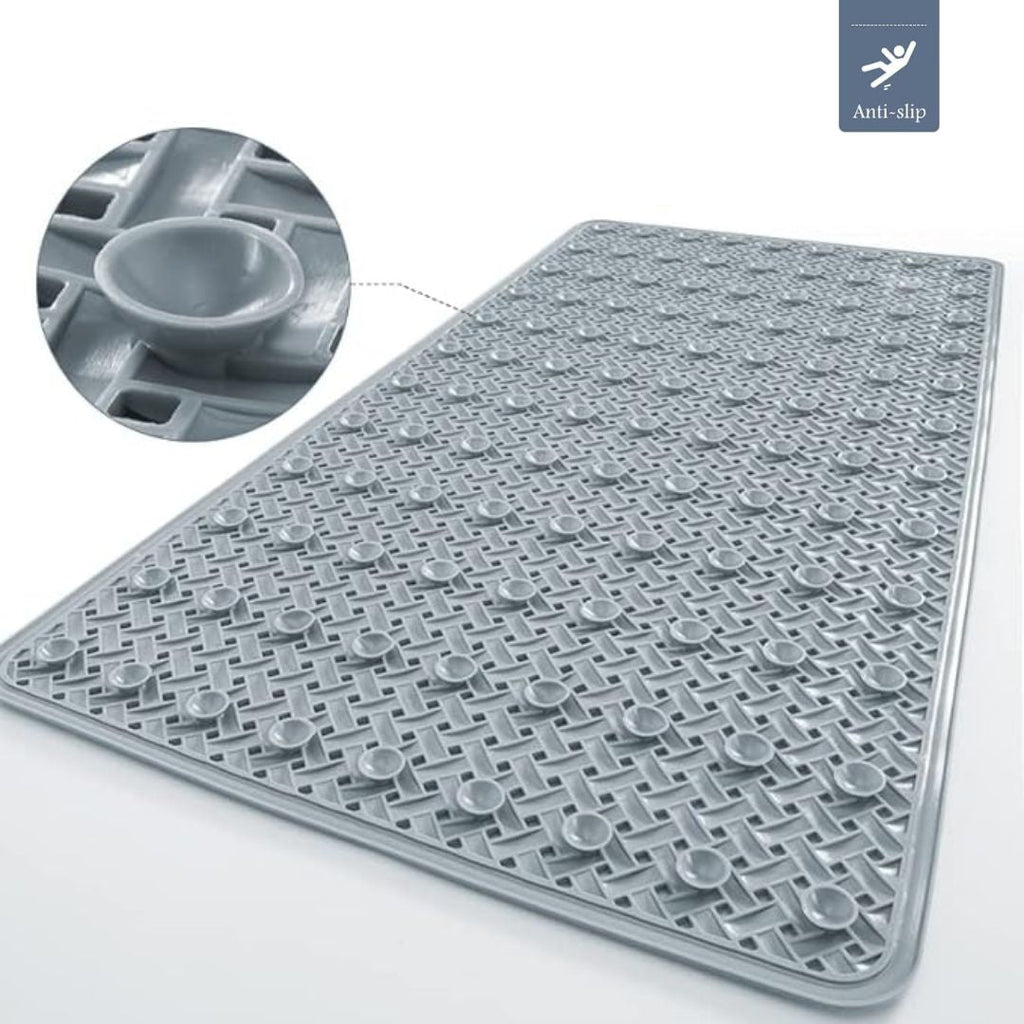 Secure grip bathtub mat: non-slip and washable