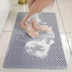 Secure grip bathtub mat: non-slip and washable