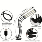 Grow Lights for Seed Starting Auto ON & Off Full Spectrum LED Plant Lights with Timer