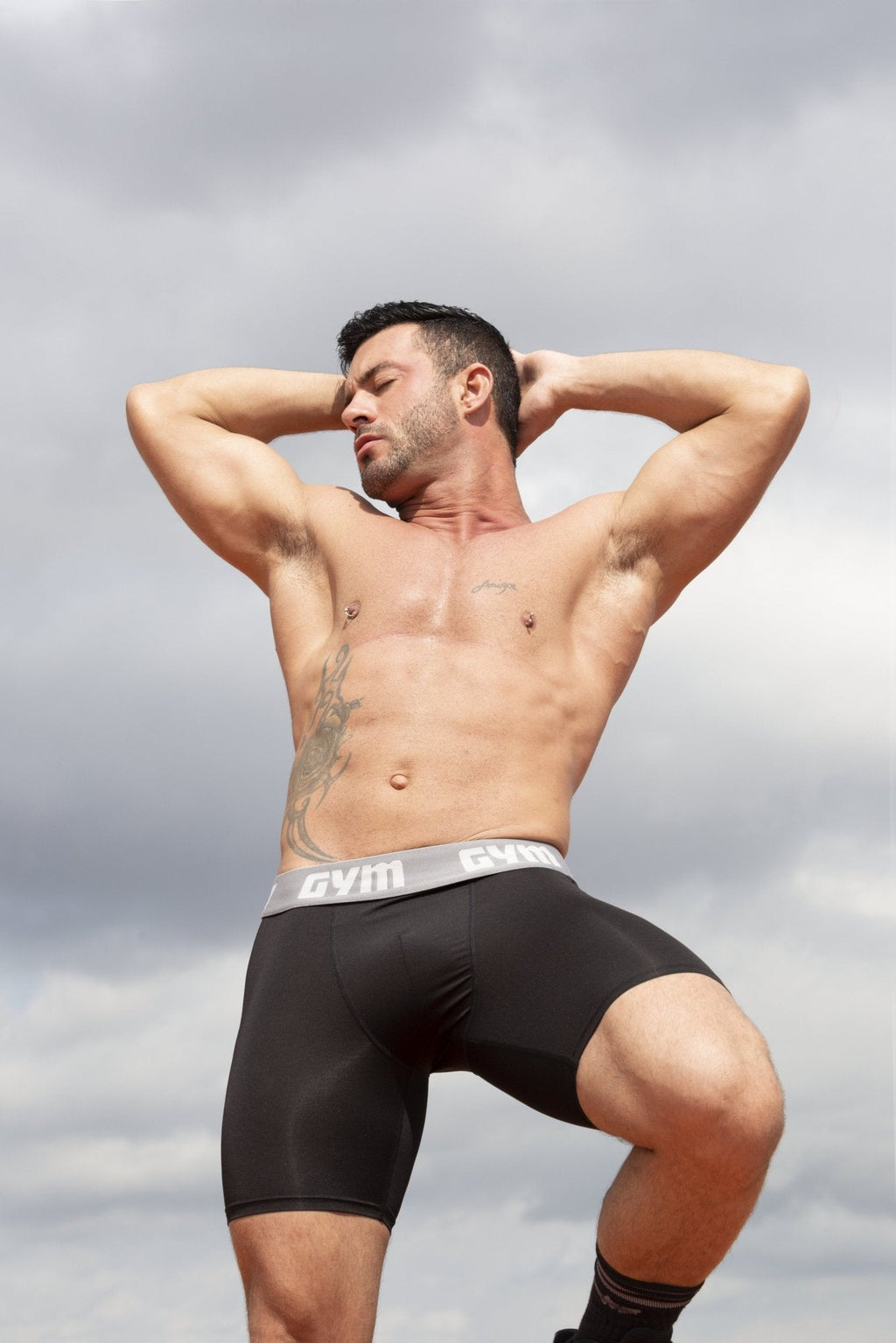 GYM Compression Short with Phone Pocket (no cup pocket)