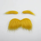 Halloween Accessories Adhesive Mustache Eyebrows Set Costume