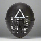 Halloween Costume Adult Guard Mask Jumpsuit Outfit