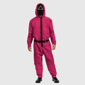 Halloween Costume Jumpsuit Mask Party Outfit