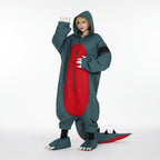 Halloween Costumes Adult Dinosaur Jumpsuit Cosplay Outfit