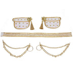 Halloween Costumes Girls Gold Dance Costume Set