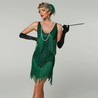 Halloween Costumes Womens Flapper Fringe Dress