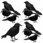 Halloween Decoration Realistic Artificial Crows