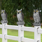 Halloween Decoration Realistic Owl Garden Yard Statue