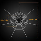 Halloween Decorations Spider Outdoor Stretch Cobweb