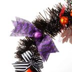 Halloween Witch Wreath Pumpkin Decorations