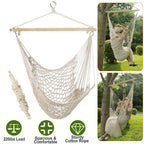 Hammock Chair Hanging Rope Seat