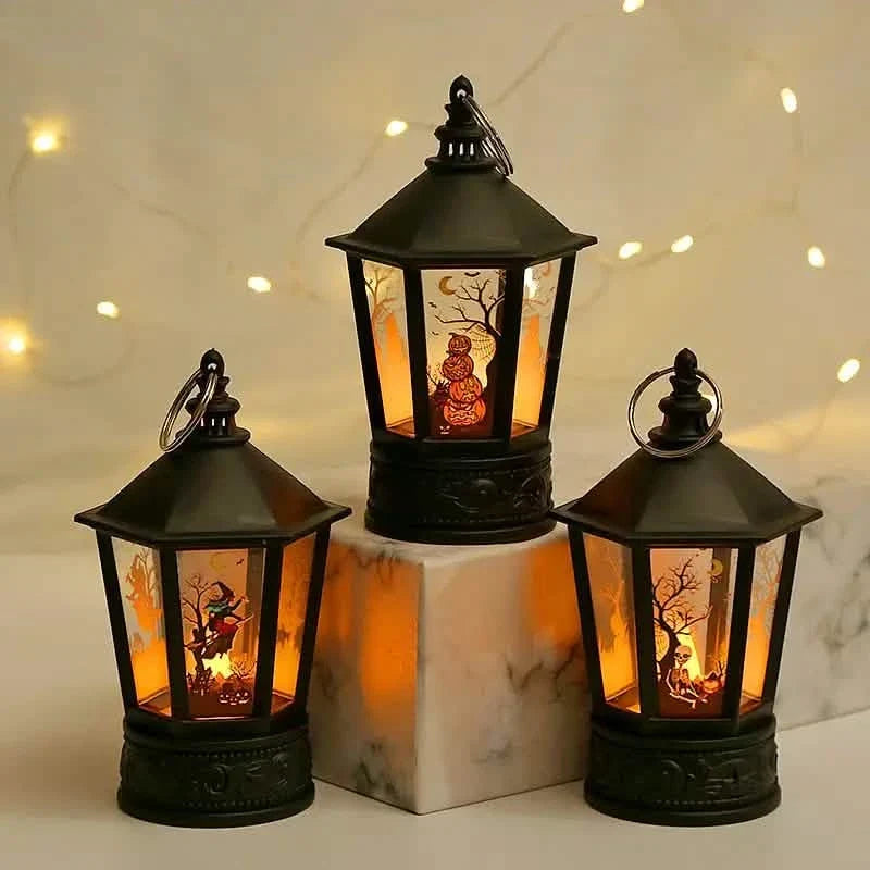 Handheld LED Candle Wind Light for Halloween Decorations and Parties