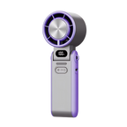 Handheld Turbo-Ventilator with Semiconductor Cooling for Instant Coolness